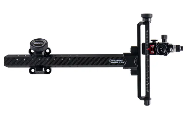 AVALON RECURVE SIGHTS POWR CARBON BAR BLACK