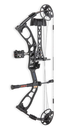 ELITE COMPOUND PACKAGE EMBER TRI-TRACK CAM RH 10-60LBS 15-29" NINJA BLACK