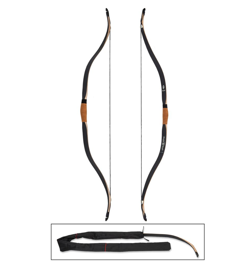 BUCK TRAIL FLINT HORSE BOWS BLACK 48"