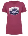 EASTON WOMEN'S ELK MOUNTAIN TEE RED 