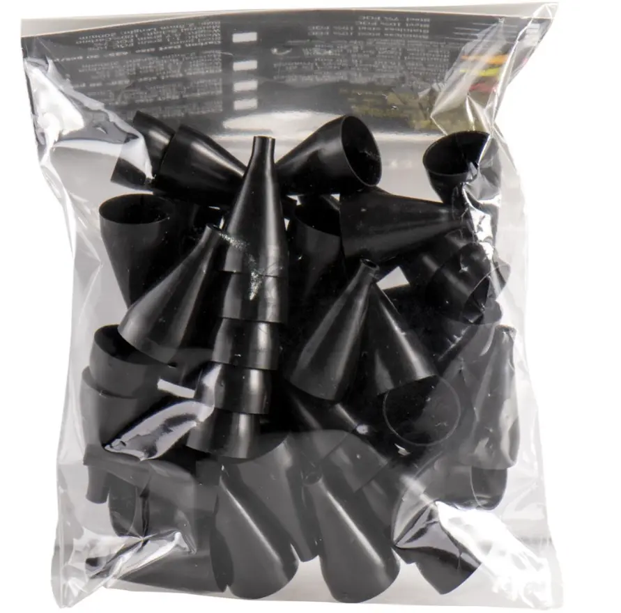 ALEXBOW ACCESSORIES CARBON CONES ID 2.5MM /50