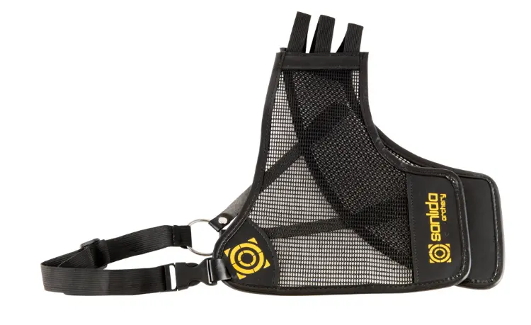 SANLIDA X10 SINGLE PLASTRON-CHESTGUARD BLACK RH