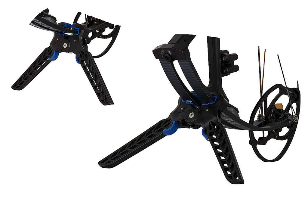 AVALON DUAL-POD COMPOUND BOWSTAND WITH LIMB PROTECTION