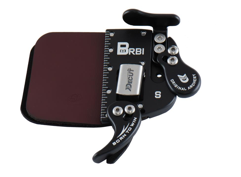 DECUT BAREBOW PALETTE ALU FRAME LEATHER BLACK