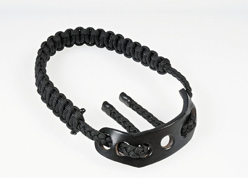 PARADOX DRAGONNE WRIST SLINGS PBSE COBRA WITH LEATHER MOUNT BLACK