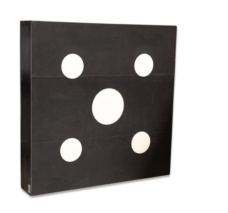 AVALON FOAM CIBLE MULTI-CENTER 130X130X21CM  WITH ROUND CENTERS 1x30CM - 4x19CM