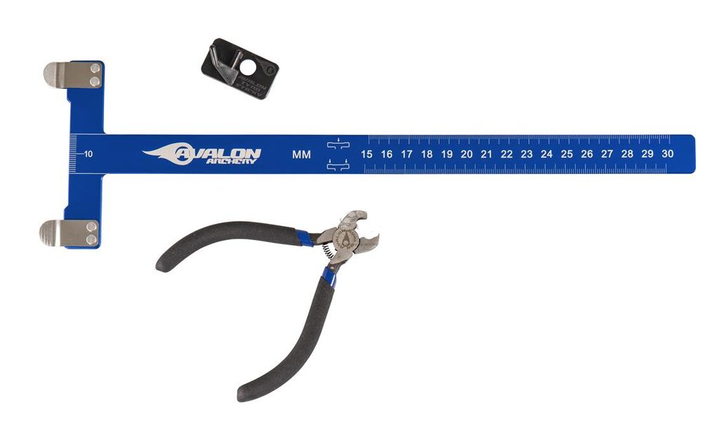 AVALON BOW SQUARES TUNING ACCESSOIRES PLIERS / GAUGE ARROWREST AND 2 NOKSETS