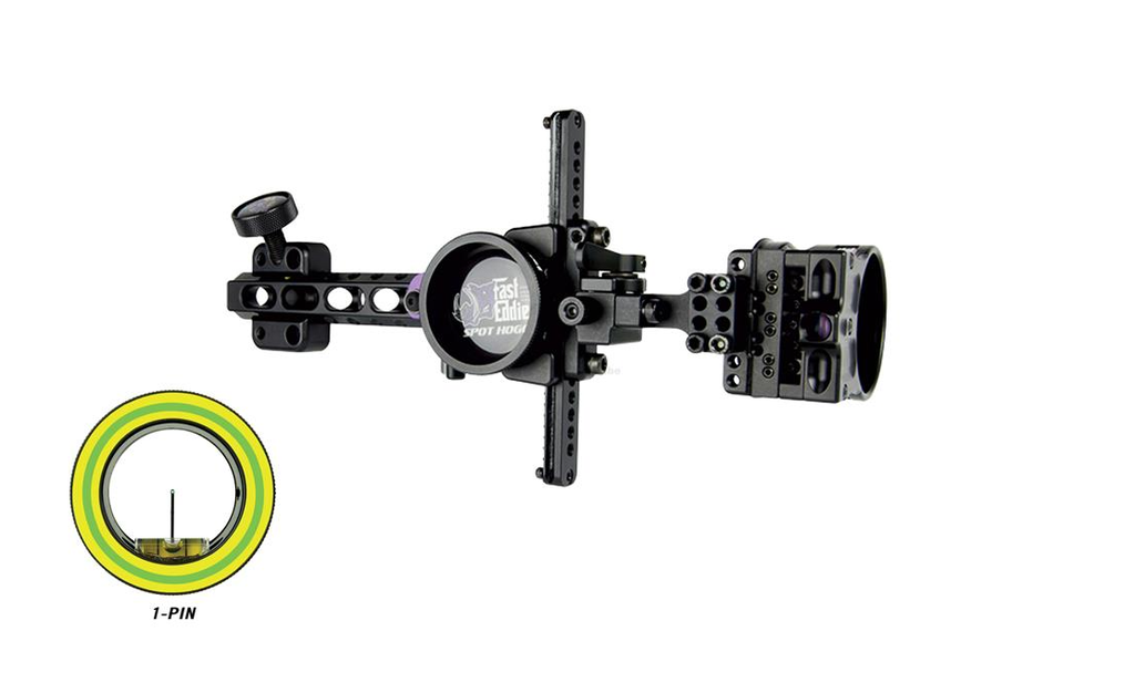 SPOT HOGG COMPOUND SIGHT FAST EDDIE XL MRT 1 PIN MICRO BLACK