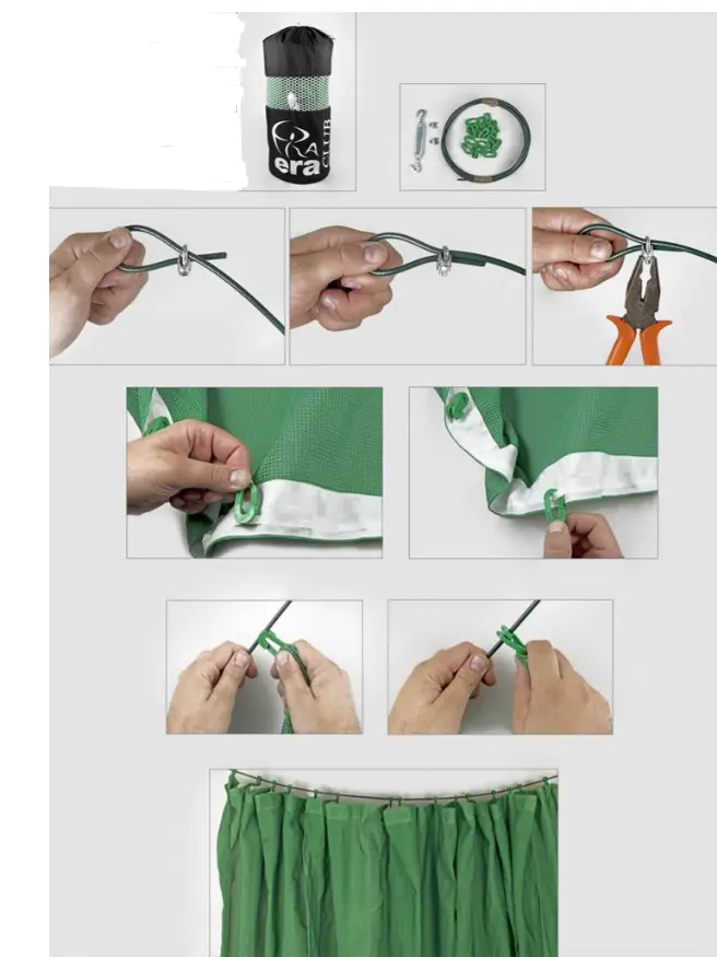 ERA FILET NET CLUB GREEN STANDARD