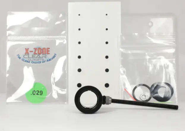 AXCEL RECURVE SCOPES CURVE RX WITH DRILLED LENS 14MM/FIBER BLACK