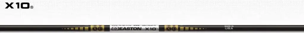 EASTON SHAFT ALUMINIUM CARBON X10  12PK