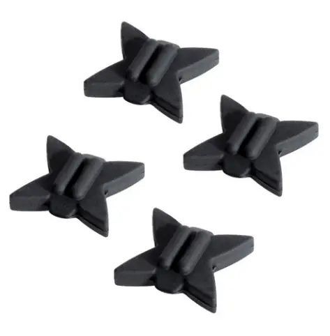 TRUGLO STRING DAMPERS SILENCERS TRU-BLOCK STRING SILENCERS 4PK
