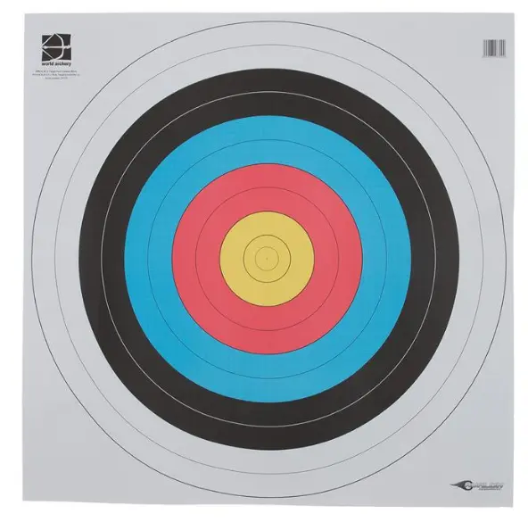 AVALON BLASONS 80CM 50PK WORLD ARCHERY 10-RINGS