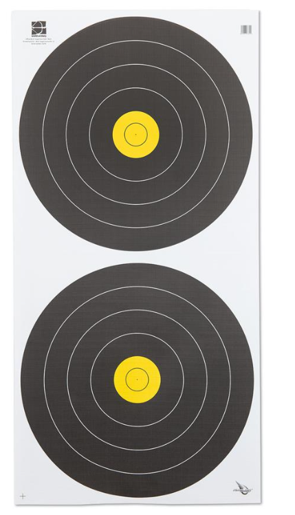 AVALON FIELD BLASONS 40CM 50PK 2-SPOT STANDARD CENTRE VERTICAL 6-RINGS
