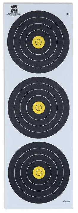 AVALON FIELD BLASONS 20CM 10PK TRISPOTS STANDARD CENTRE VERTICAL 6-RINGS