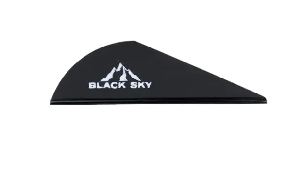 BOHNING BLACK SKY VANES 2" 12PK