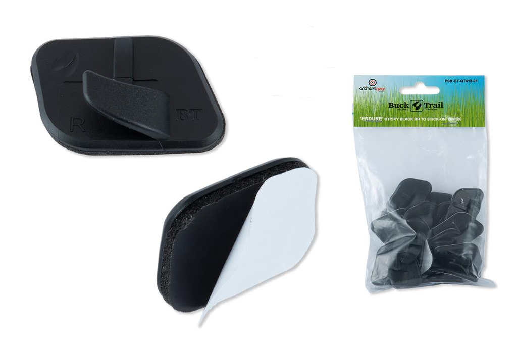 BUCK TRAIL ARROW REST STICK ON ENDURE STICKY RH BLACK