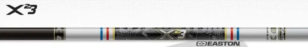 EASTON SHAFT ALUMINIUM X23 BLACK-SILVER