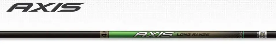 EASTON SHAFT AXIS 4MM LONG RANGE MG w/ HALFOUT INSERTS