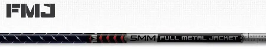 EASTON SHAFT FMJ 5MM w/ HALFOUT INSERTS