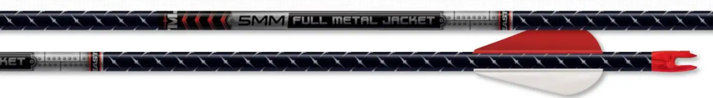 EASTON ARROWS FMJ 5MM X-NOCK HIT-INSERT WITH 2" BLAZER VANES