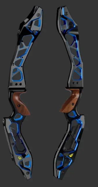KINETIC POIGNEE BAREBOW ELEZO 25" WITH BLACK WEIGHT DUAL COLOR