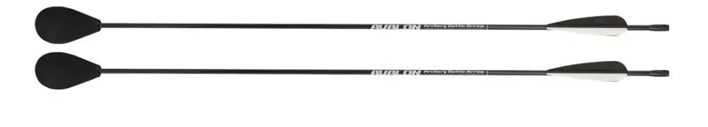 AVALON ARCHERY BATTLE ARROWS RUBBER/FOAM TIPPED VANE