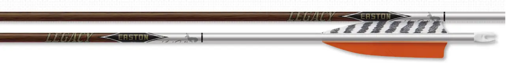 EASTON ARROWS CARBON LEGACY 5MM 4" HELICAL FEATHERS MIXED COLORS 