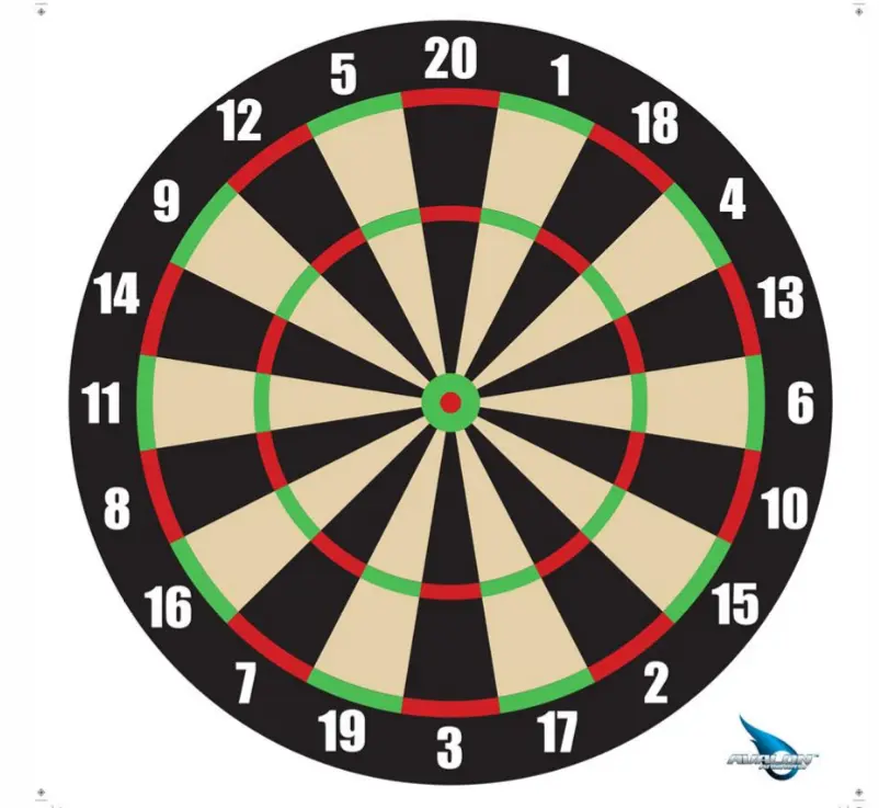 SSA TARGET FACE BLASON DART 60CM