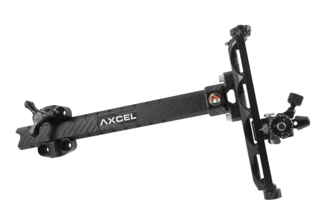 AXCEL RECURVE SIGHTS 8-32"ACHIEVE CARBON BAR/EXT 9"