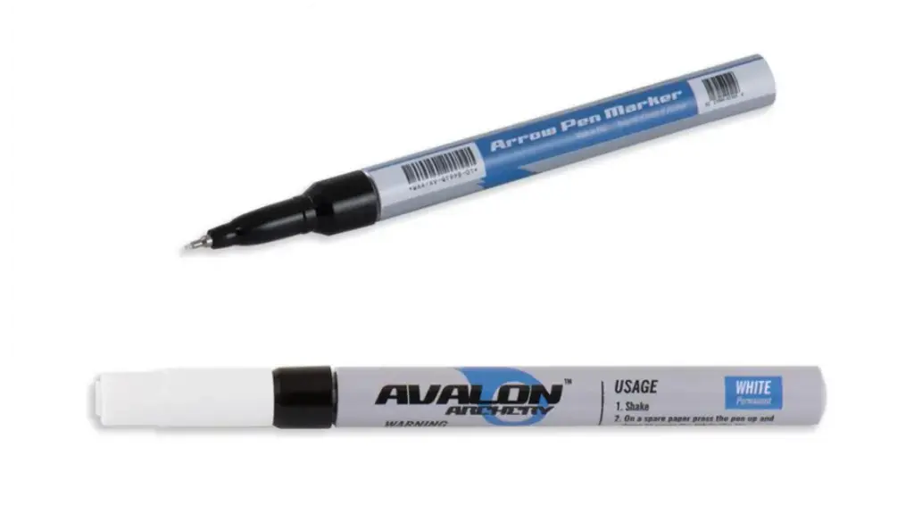 AVALON OUTIL POUR CRESTING ARROW PEN MARKER 0.7MM WHITE
