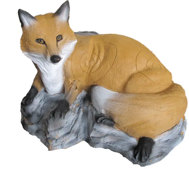 SRT 3D TARGET FOX BEDDED - RENARD COUCHE