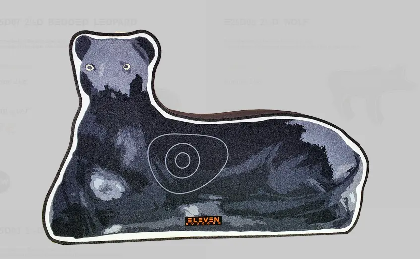 ELEVEN TARGET 2 1/2D LEOPARD COUCHE