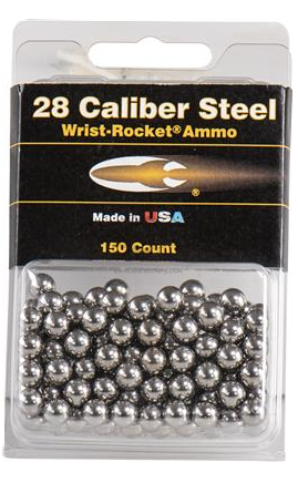 SAUNDERS SLINGSHOTS ACCESSORIES AMMO STEEL 9/32" 150/PK