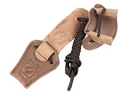 BUCK TRAIL FAUSSE-CORDE TRADITIONAL CUP AND LIMB GRIPPER LEATHER BROWN