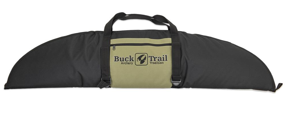 BUCK TRAIL HOUSSE HORSEBOW 130CM x 30CM BLACK/GREEN WITH ARROWTUBE STRAPS