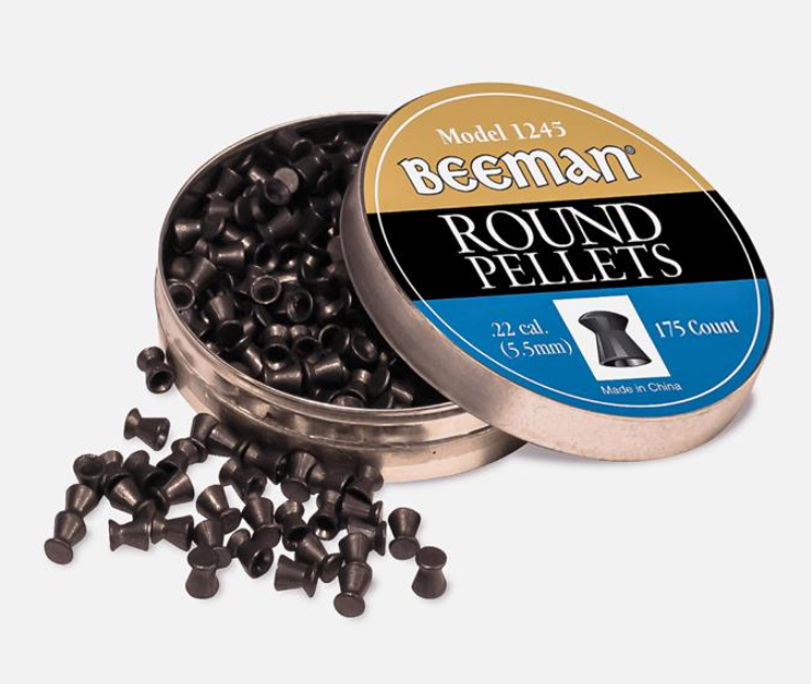 BEEMAN AMMO ROUND PELLETS 5.5MM / 175 PCS 