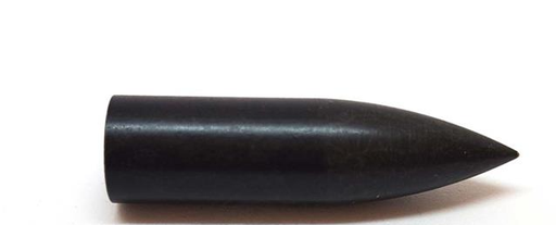 TIPPING POINT BULLET METAL 12PK GLUE-ON POINTS FOR WOODEN ARROWS W/ THREAD