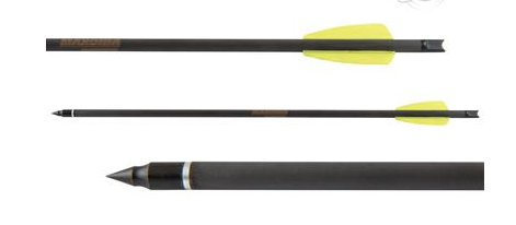 [A047669] MAXIMAL MAXONIA CROSSBOW BOLTS CARBON R9 COBRA SYSTEM 15" 12/PK