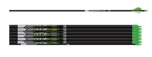 EASTON ARROWS AXIS 5MM  X-NOCK HIT-INSERT 2" BLAZER VANES 36PK