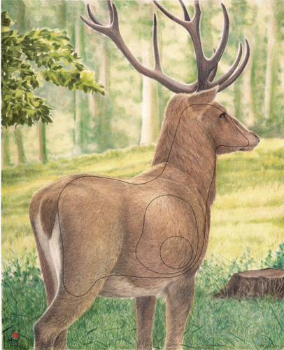 [102836] JVD PRODUCTS BLASON CERF