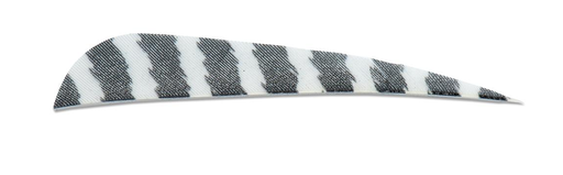 SKYLON 5" RW BARRED ROUND FEATHERS 24PK