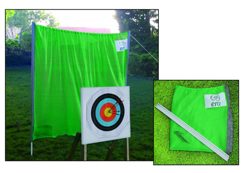 [A016944] ERA BACKSTOP NETTING COMPLETE H 270cm x L 250cm / GREEN