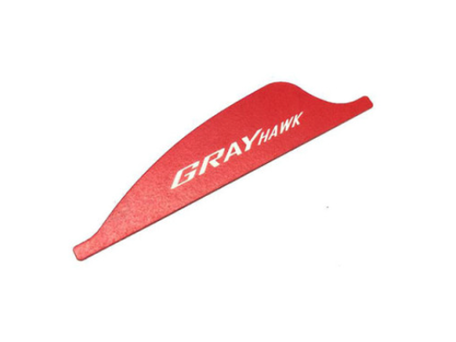 [A062562] GRAY ARCHERY GRAY HAWK VANES SHIELD 1-3/4" 50PK