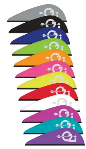 [A056466] Q2i ARCHERY PREDATOR-X 2" VANES 100PK