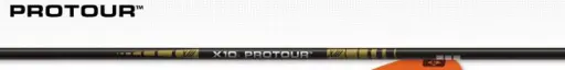 EASTON SHAFT ALUMINIUM CARBON X10 PROTOUR 12PK