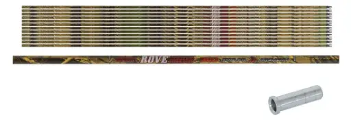 [A034956] SKYLON SHAFT ROVE ID6.2/33" WITH NOCK AND INSERT 12PK