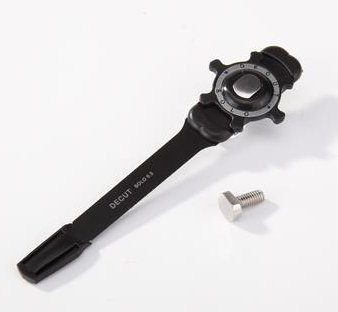 [A010901] DECUT STANDARD CLICKER WITH SCREW 6/32 AND M4 BLACK BLADE