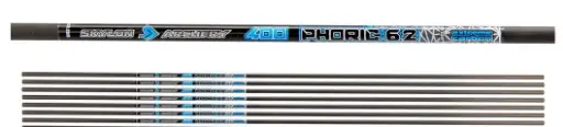 SKYLON SHAFT CARBON PHORIC ID6.2/33" WITH PIN NOCK AND INSERT 12PK