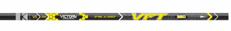 [A081457] VICTORY SHAFT CARBON VFT ELITE/V1 ID 6.2/31" WITH PIN NOCK 12PK